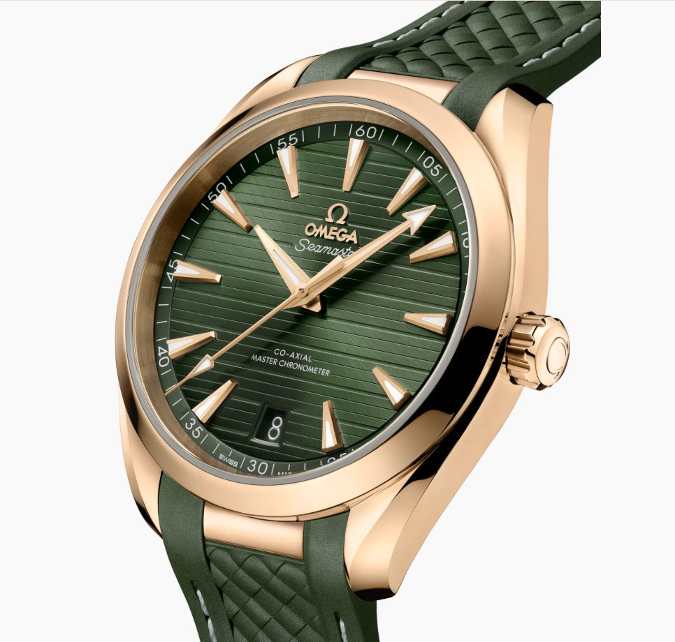 Yellow gold - Green -Green Rubber - Automatic - 41mm