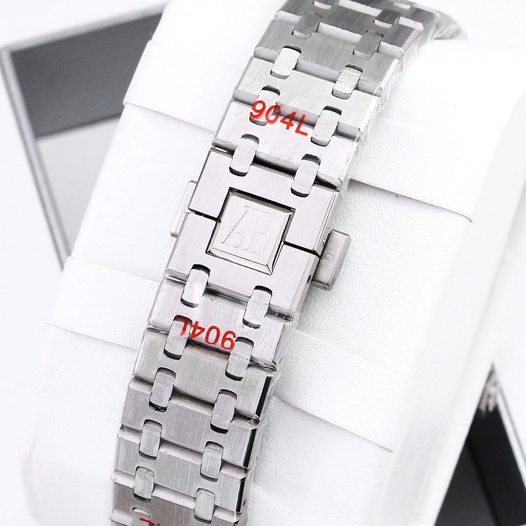 Grey - 904L White Steel - Automatic - 41mm