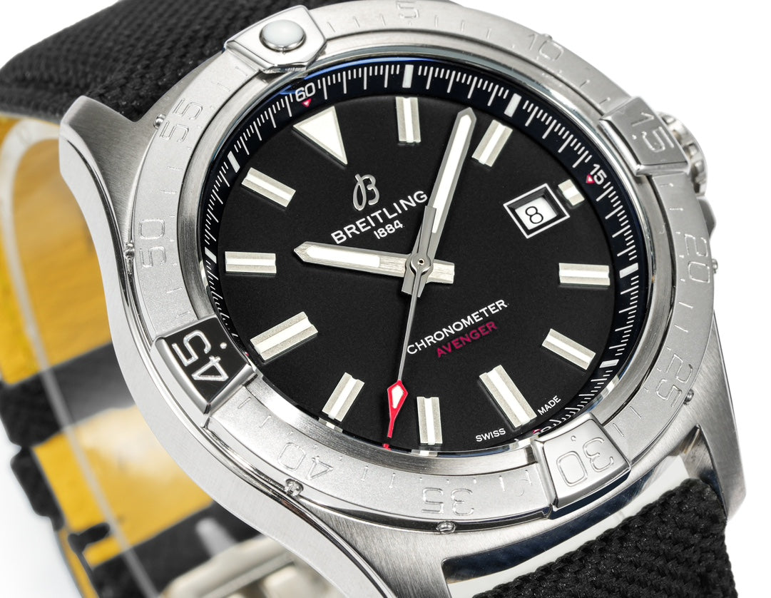 Silver Ceramic- Black AVG - Black Rubber - Automatic - 42mm