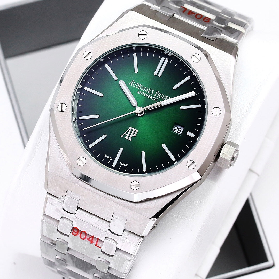 Green - 904L White Steel - Automatic - 41mm