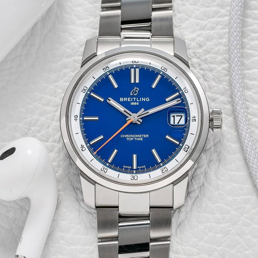Blue Silver -904L Steel -B31-Automatic - 38mm