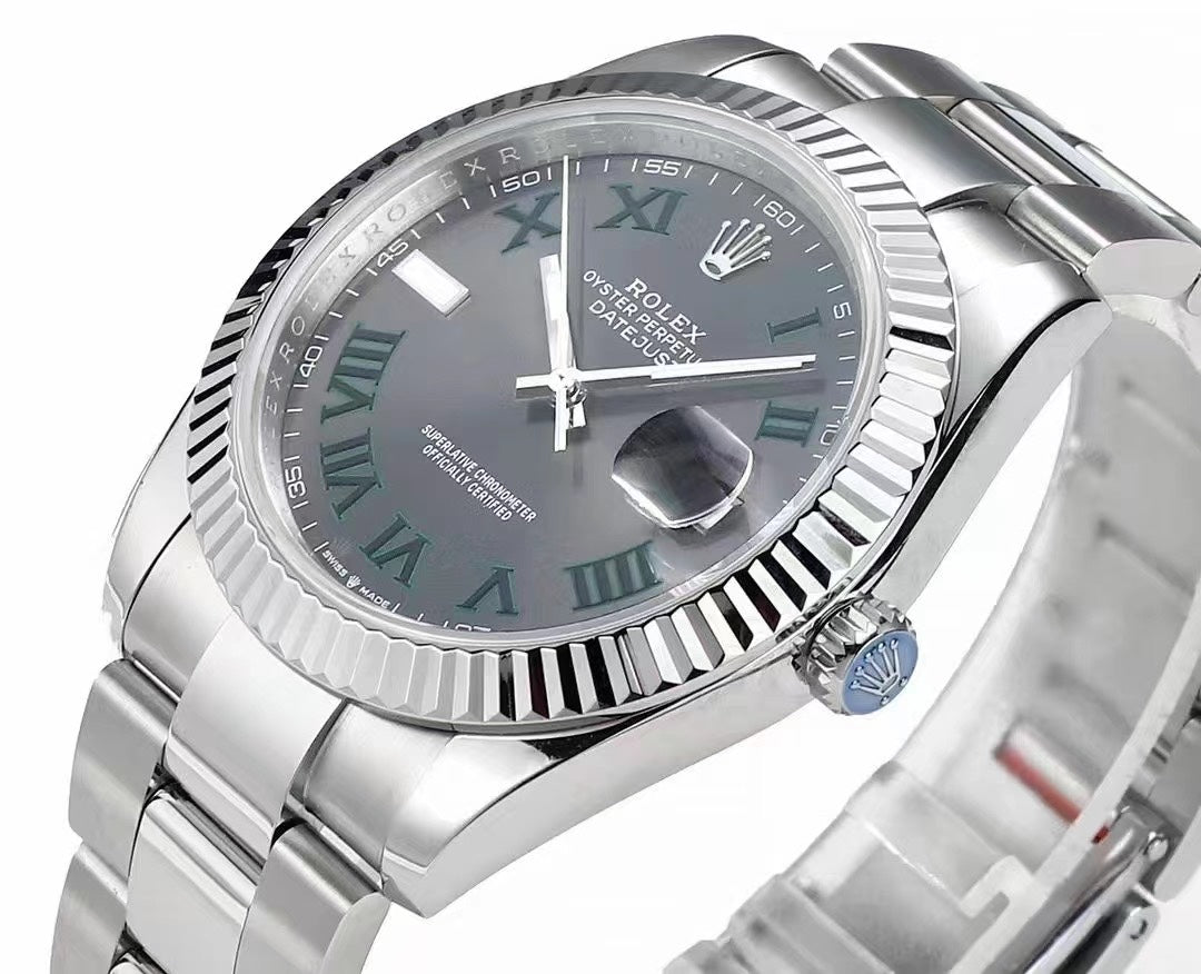 C-Factory - Grey- Silver 904L Steel- Automatic - 41mm