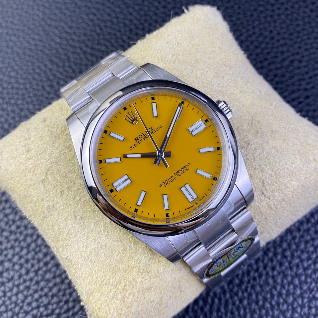 C-Factory - Yellow - Silver 904L Steel- Automatic - 41mm