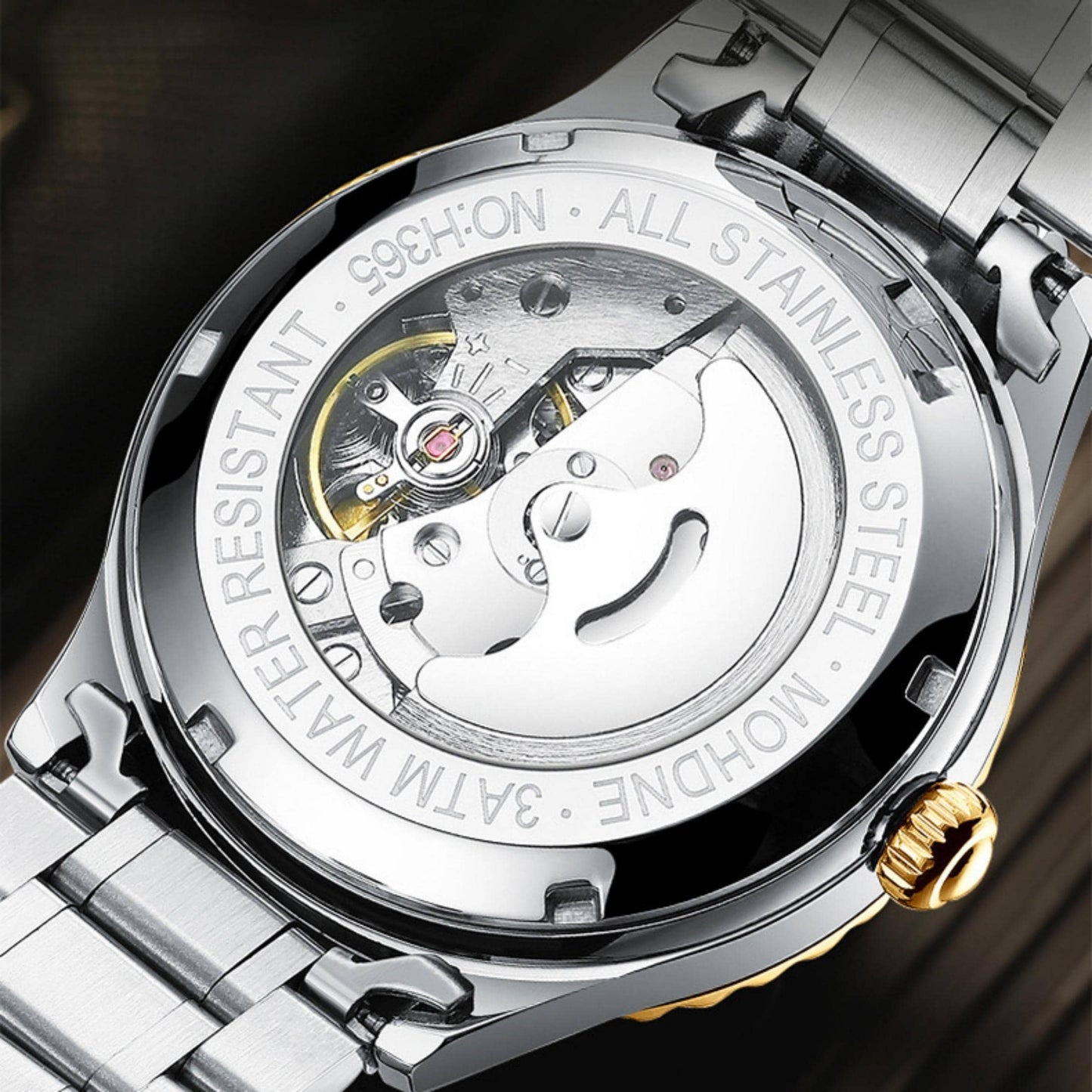 Yellow Steel - Silver 904L Steel - Automatic -41mm