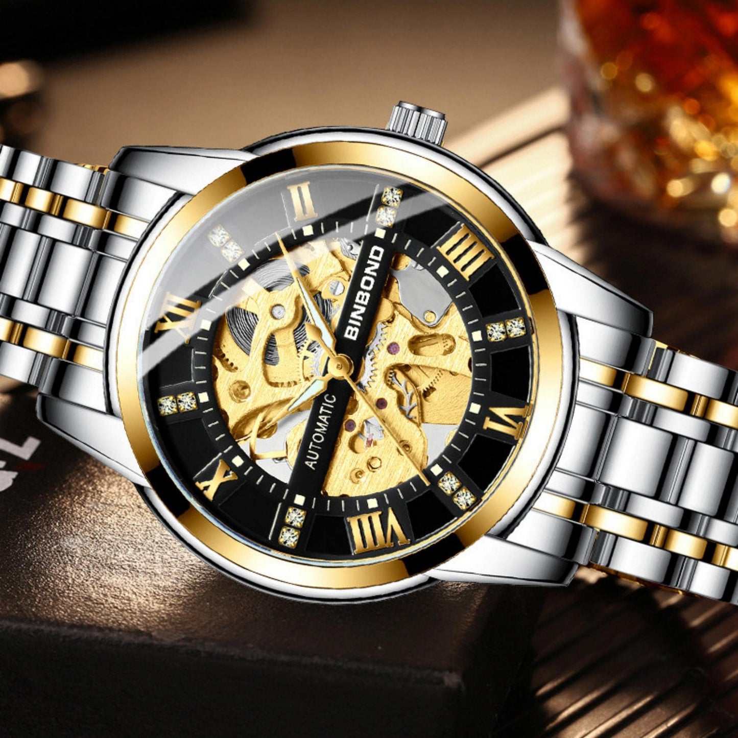 Yellow Steel - Silver 904L Steel - Automatic -41mm