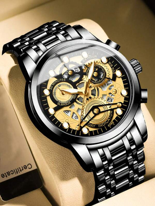 Yellow Steel - Silver 904L Steel - Automatic -41mm