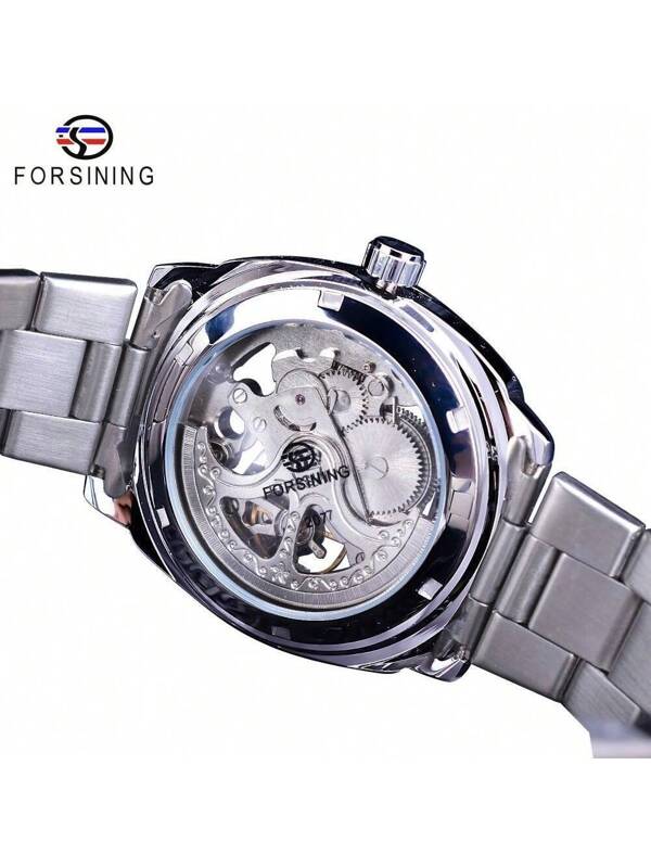 White 904L Steel -Silver Steel- Automatic -41mm