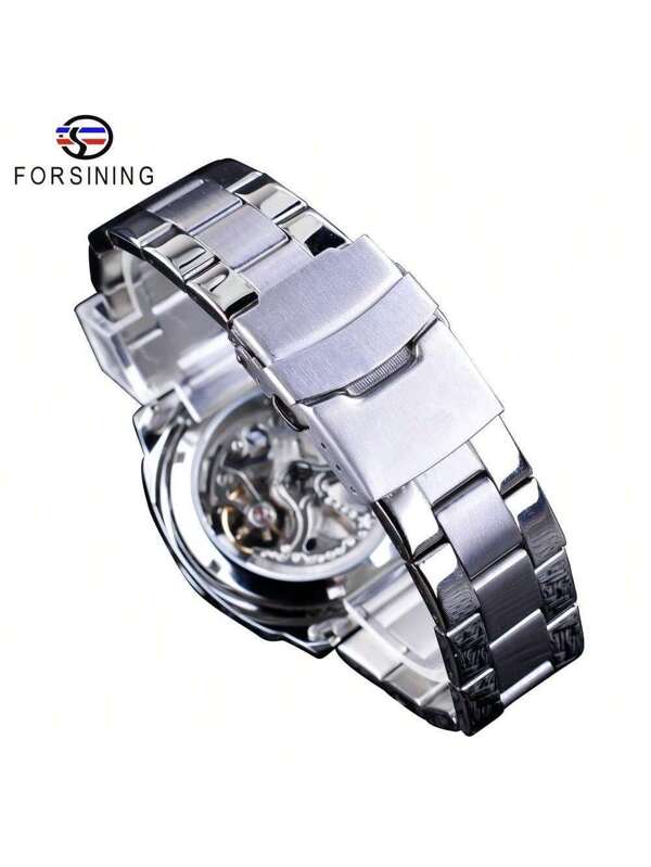 White 904L Steel -Silver Steel- Automatic -41mm