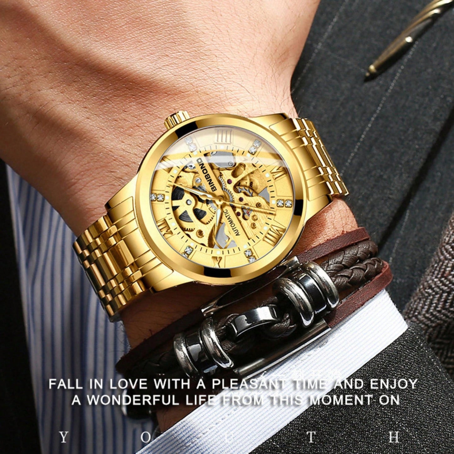 White Gold - Yellow Steel - Automatic -41mm