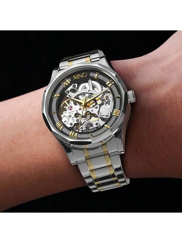 White 904L Steel - White Leather - Automatic -41mm