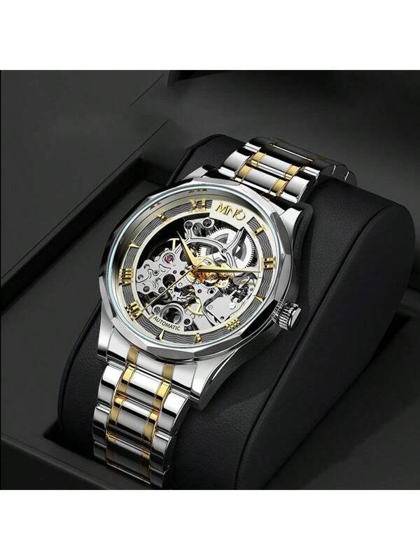 White 904L Steel - White Leather - Automatic -41mm