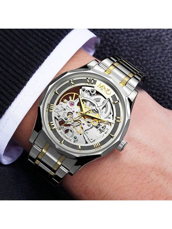 White 904L Steel - White Leather - Automatic -41mm