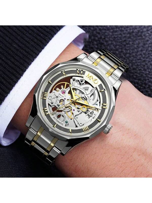 White 904L Steel - White Leather - Automatic -41mm