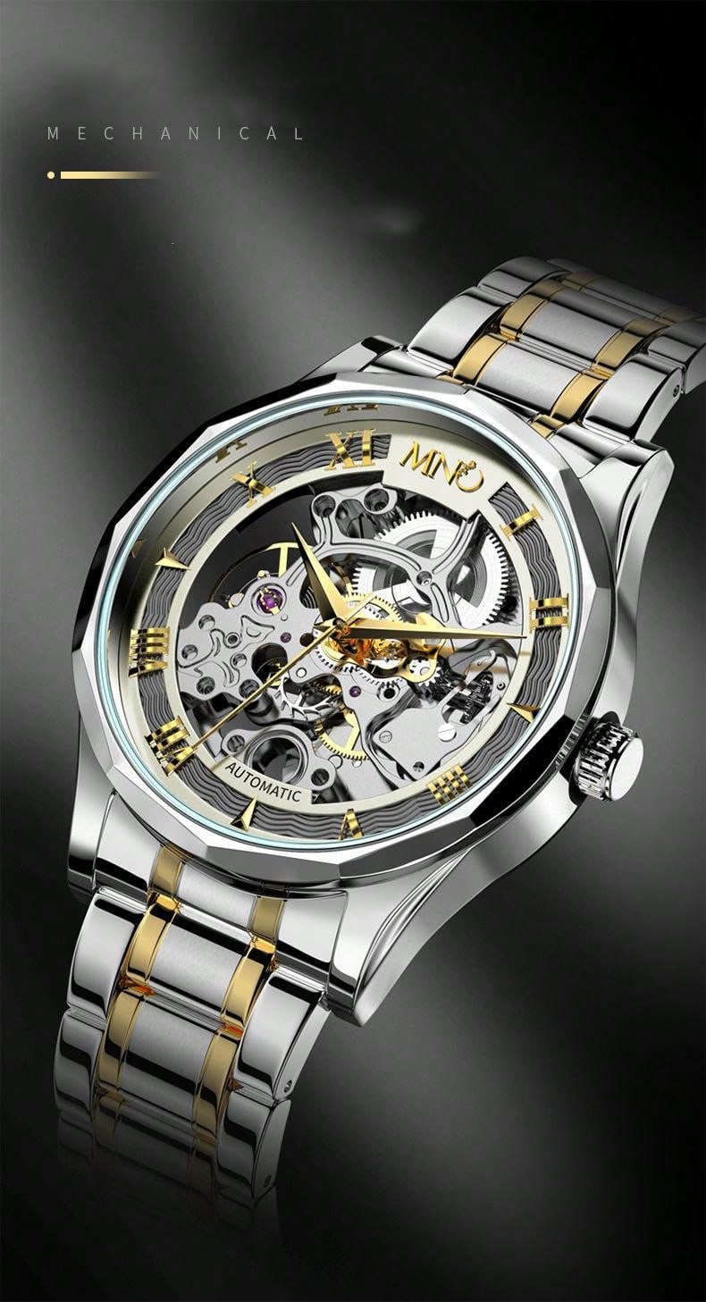 White 904L Steel - White Leather - Automatic -41mm