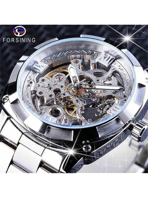 White 904L Steel -Silver Steel- Automatic -41mm