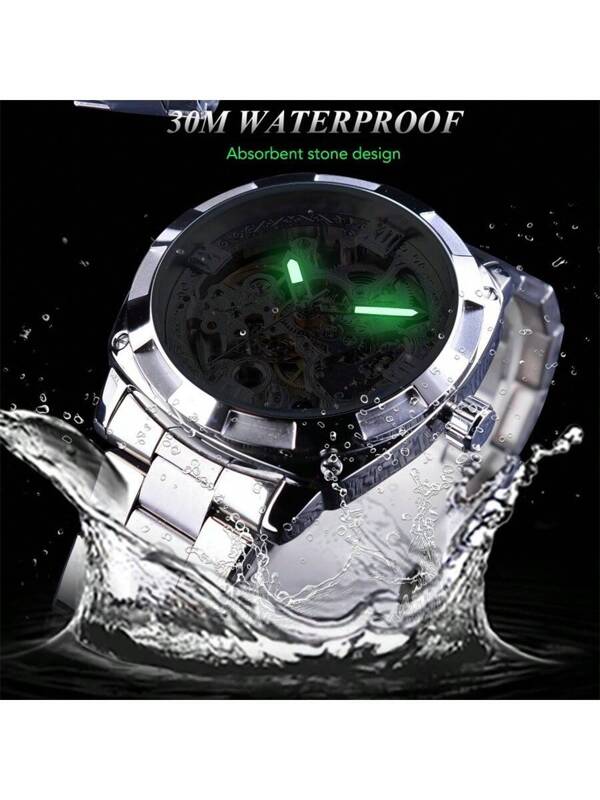 White 904L Steel -Silver Steel- Automatic -41mm