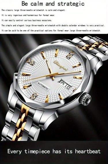 White Steel- White 904L Steel - Automatic -41mm