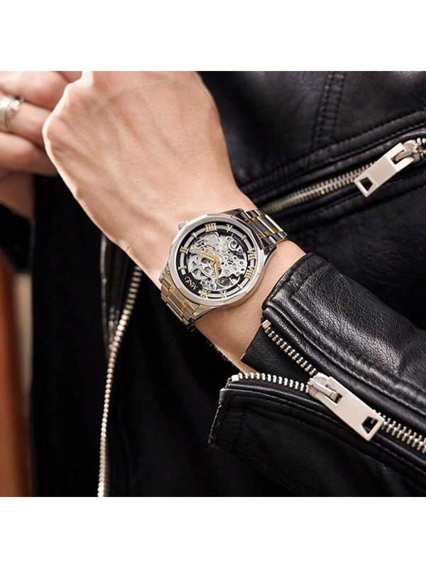 White 904L Steel - White Leather - Automatic -41mm