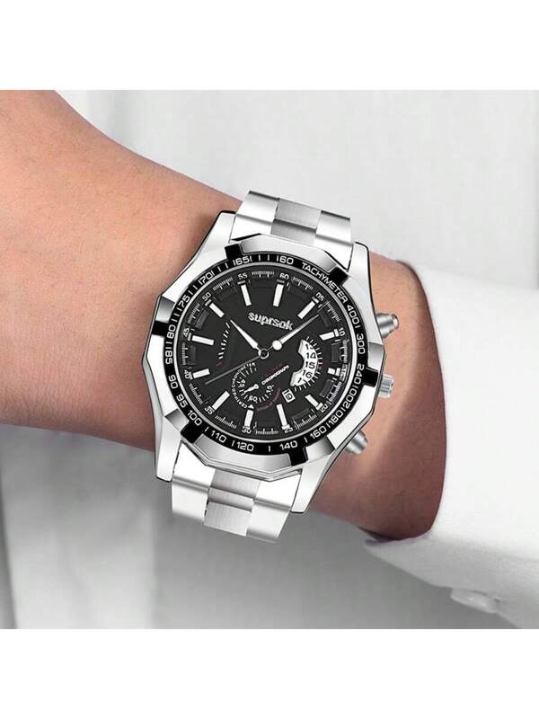 Black - White 904L Steel - Automatic -41mm