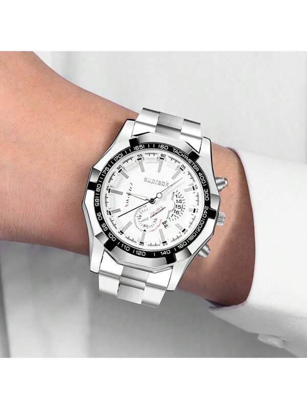 Black - White 904L Steel - Automatic -41mm