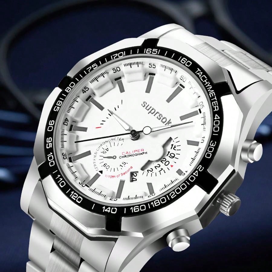 Black - White 904L Steel - Automatic -41mm