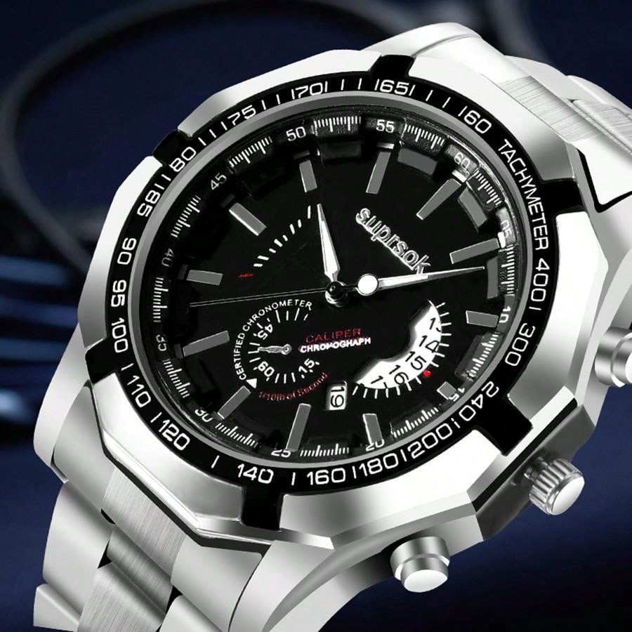Black - White 904L Steel - Automatic -41mm