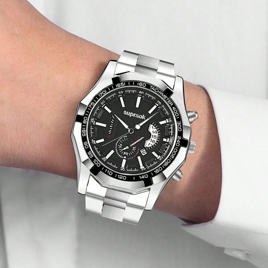 Black - White 904L Steel - Automatic -41mm