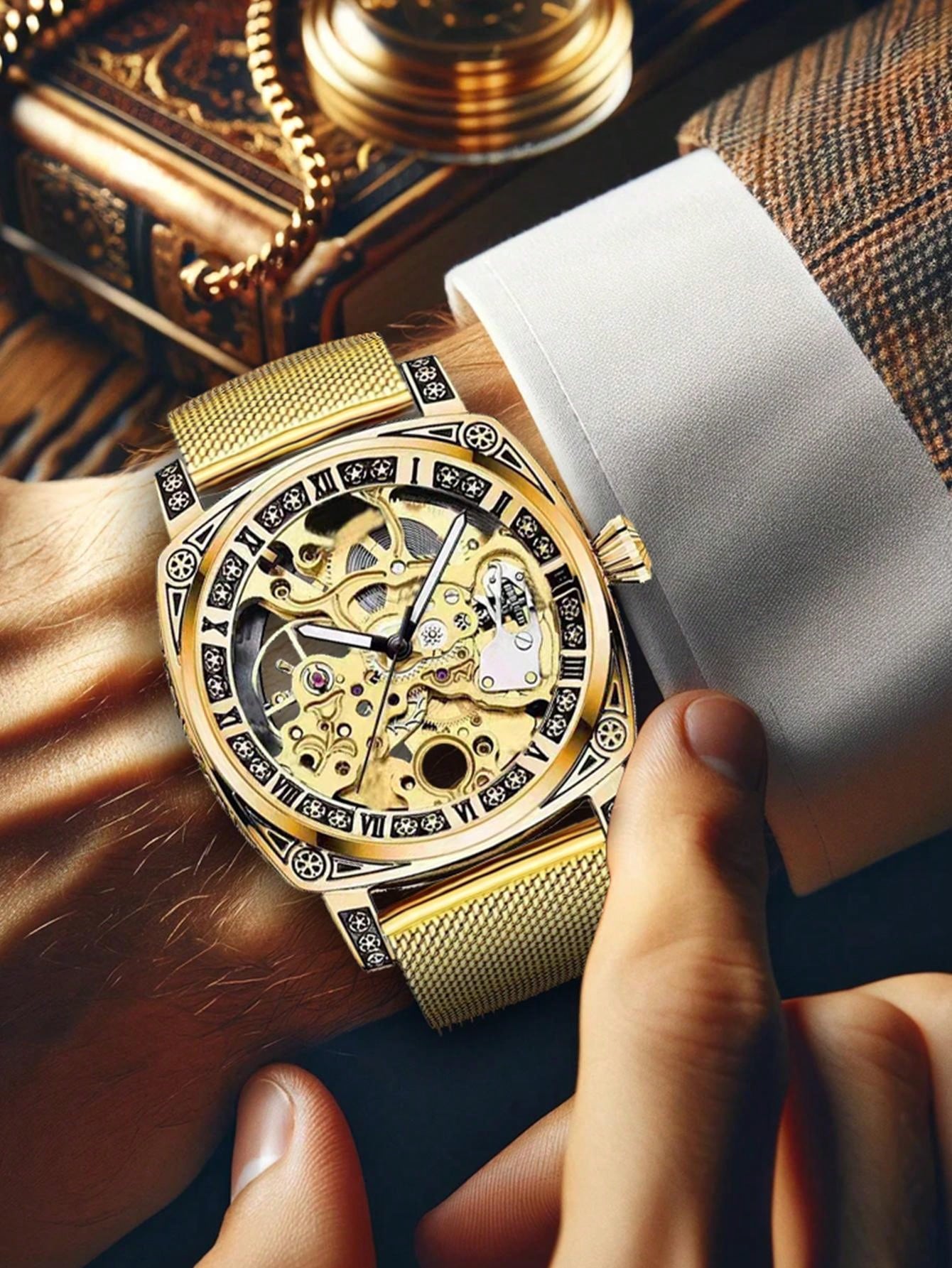 Silver Steel- White 904L Steel - Automatic -41mm