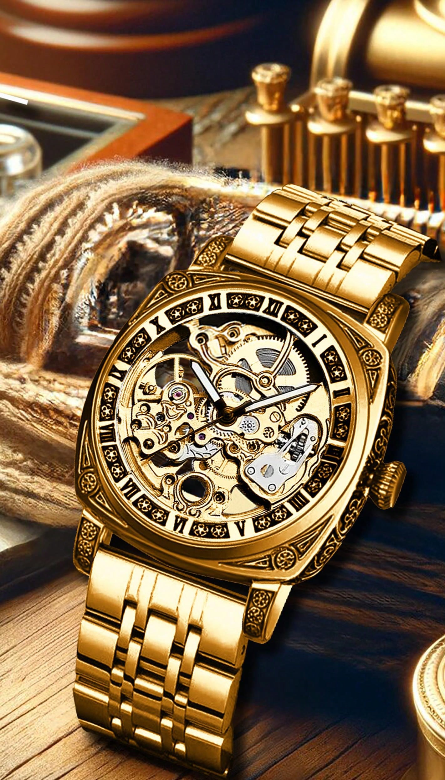 Yellow White - Yellow 904L Steel - Automatic -41mm