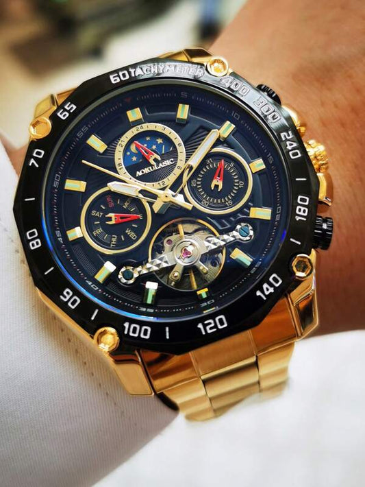 Black - Black 904L Steel - Automatic -41mm