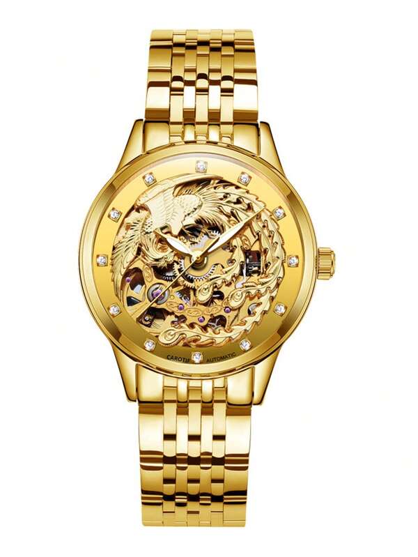 Yellow Hollow - White 904L Steel - Automatic -42mm