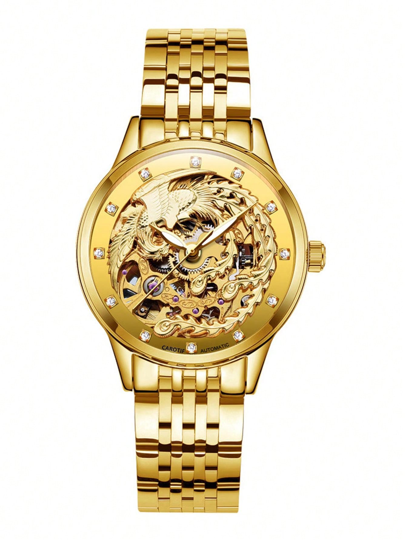 Yellow Hollow - White 904L Steel - Automatic -42mm