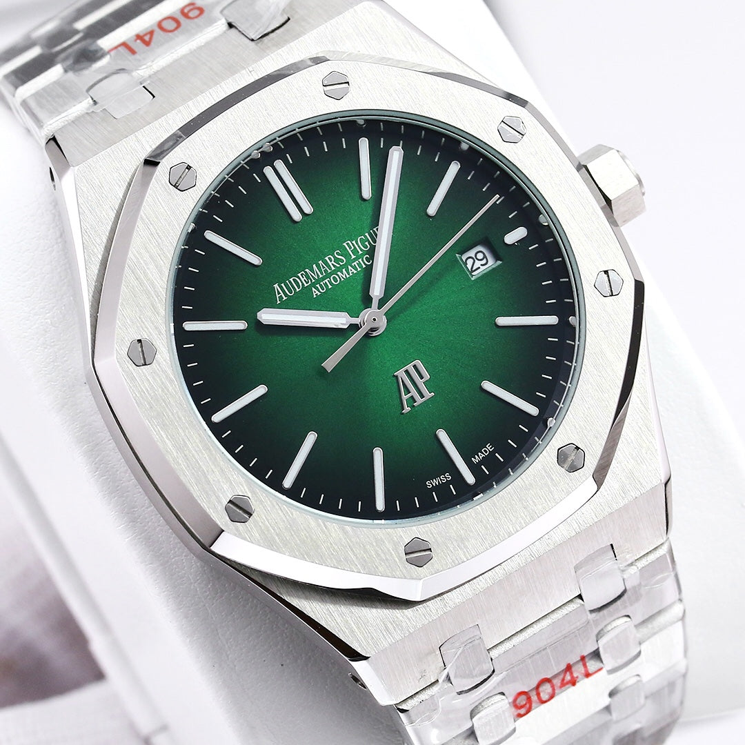 Green - 904L White Steel - Automatic - 41mm