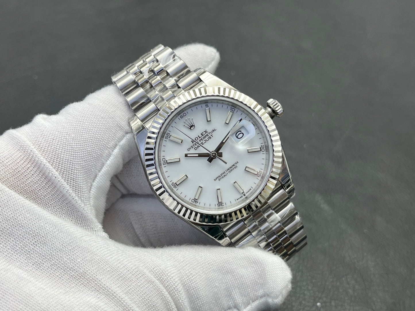 C-Factory -White - Silver 904L Steel- Automatic - 41mm