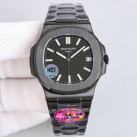 Black - Ultra-thin - Black 904L Steel - Automatic - 40mm