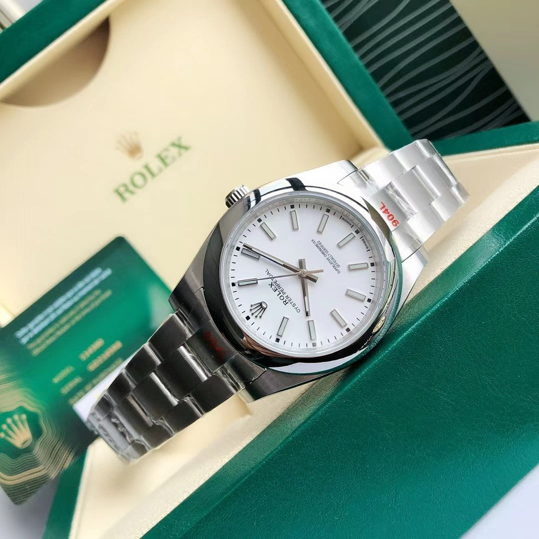 White Silver - Steel 904L Silver - Automatic - 41mm/31mm