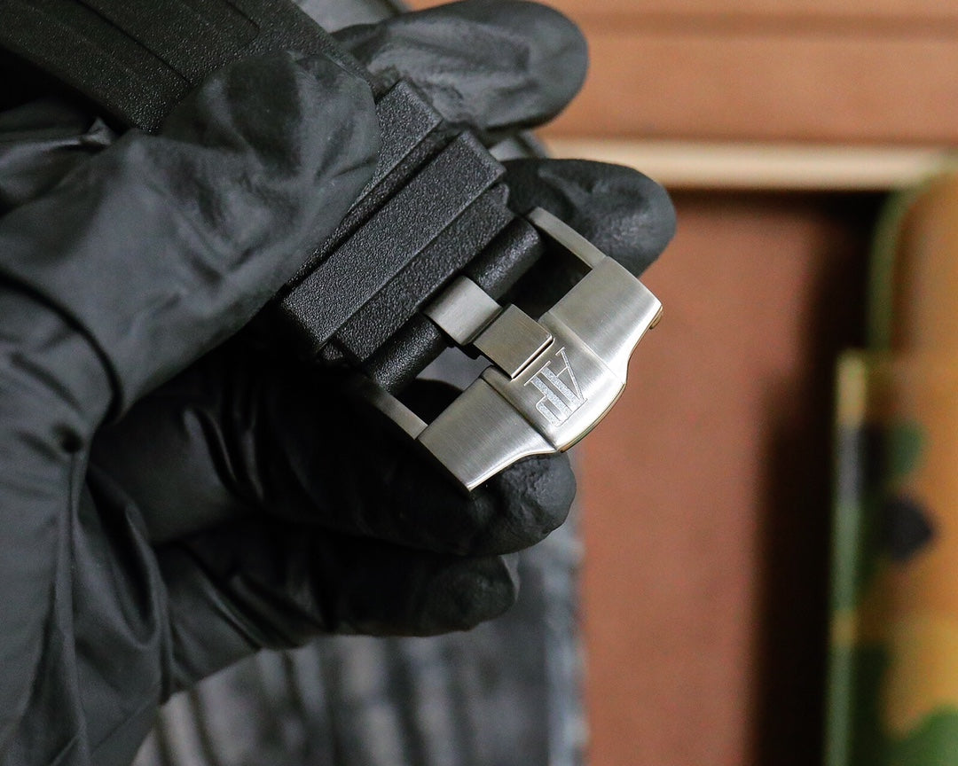 TOP! Chronograph- Black Ceramic- Black Rubber - Automatic - 42mm