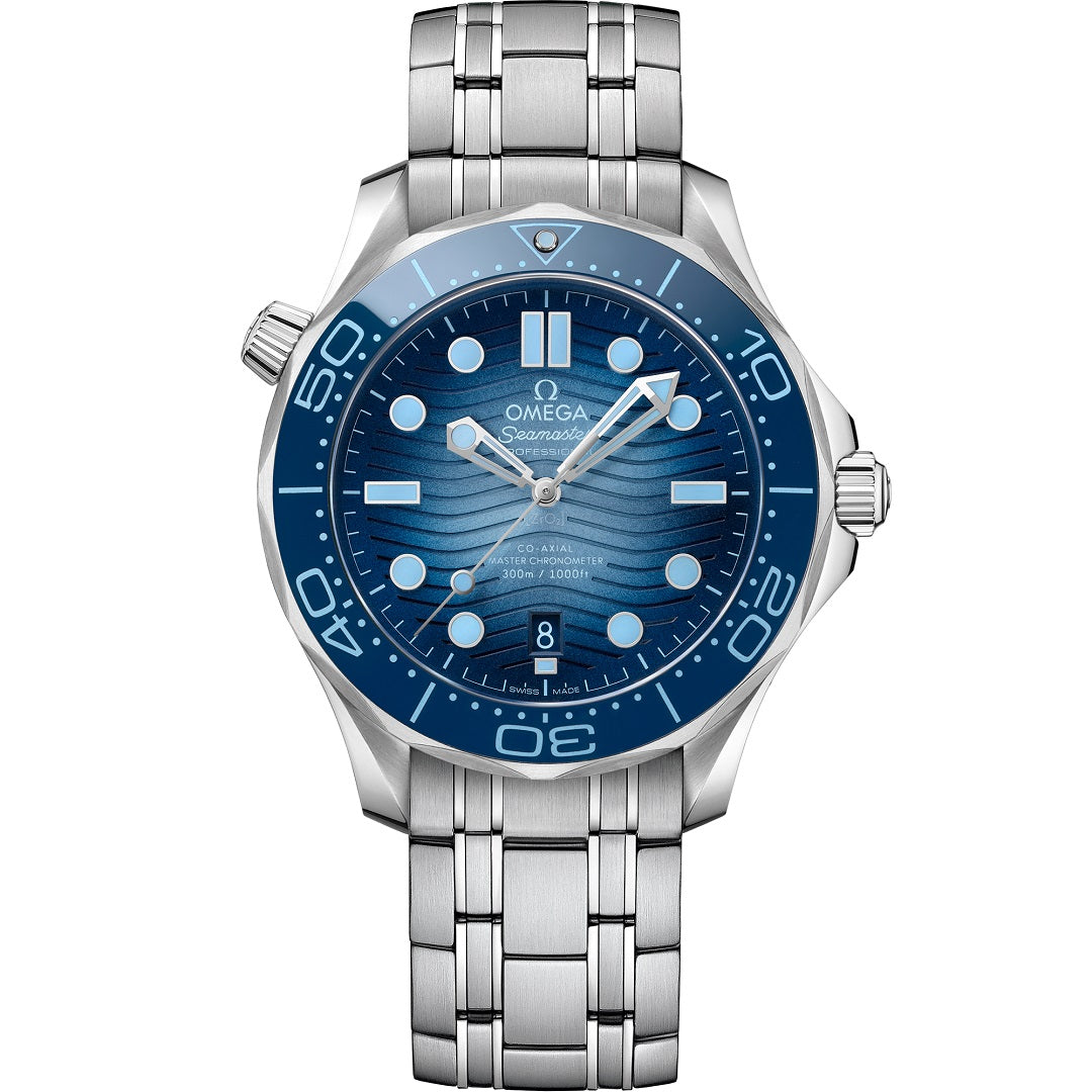 Ocean face -Silver 904L Steel - Automatic - 42mm