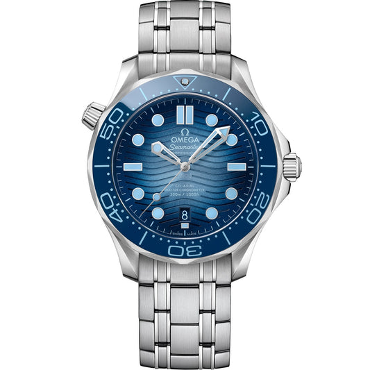 Ocean face -Silver 904L Steel - Automatic - 42mm