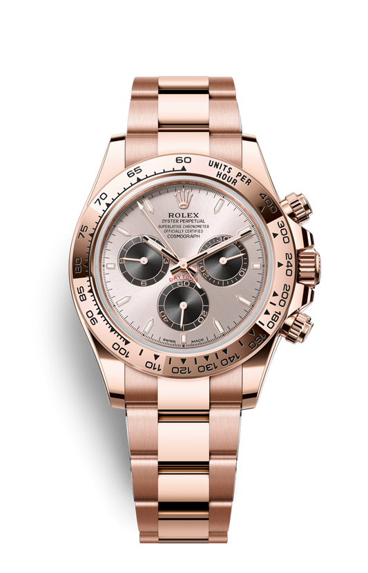 Chronograph -Silver Dial - Rosegold 904L Steel - Quartz- 40mm