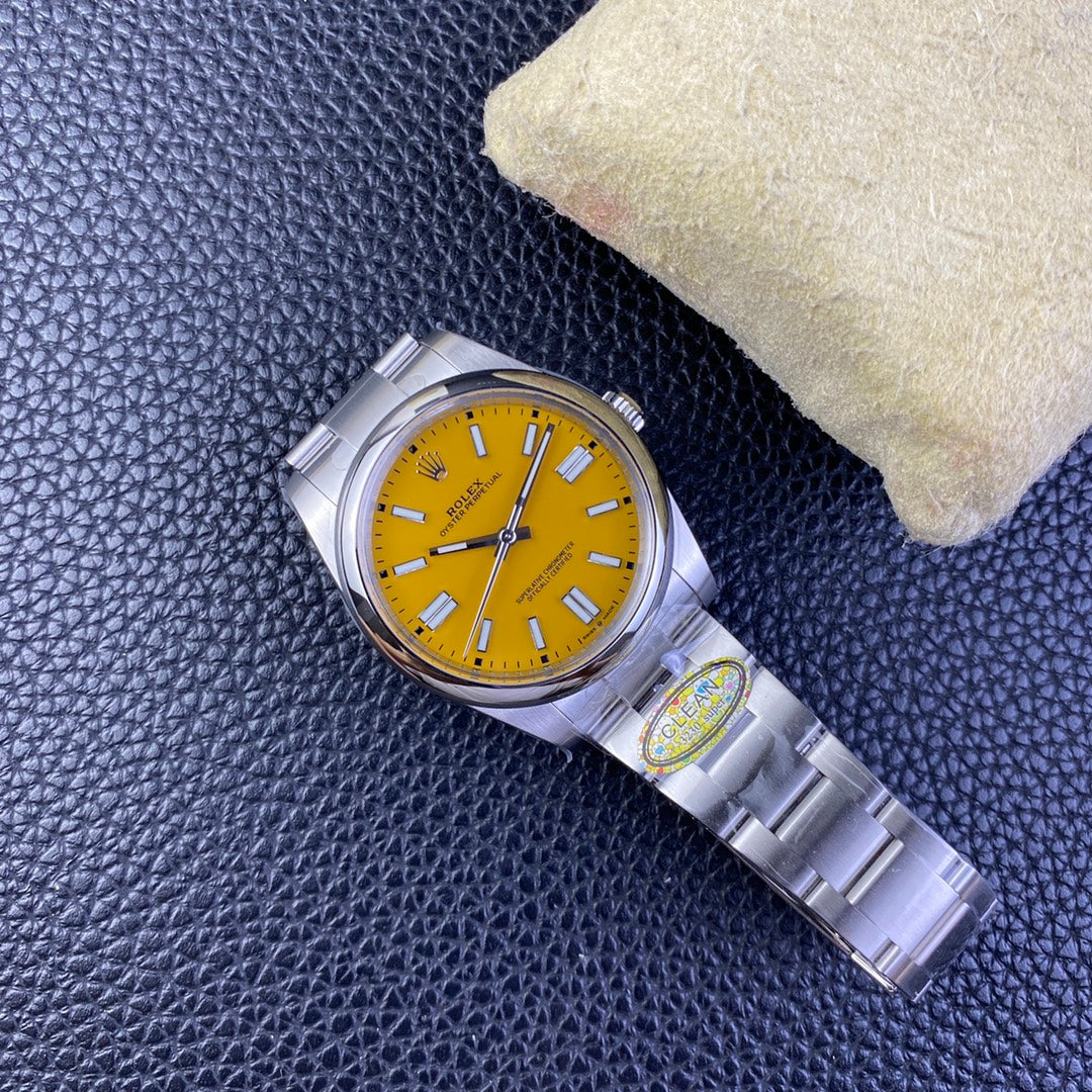 C-Factory - Yellow - Silver 904L Steel- Automatic - 41mm