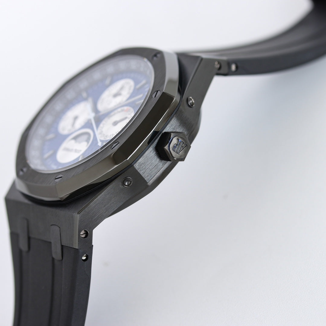 Blue Black - Black Rubber - Automatic - 41mm