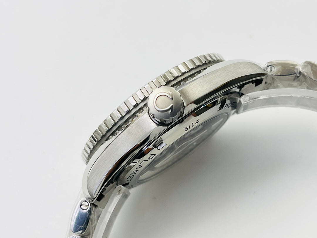 🔥Limited Time Offer!-232.30.46.21.01.002- Orange Ceramic -Silver 904L Steel - Automatic -43mm