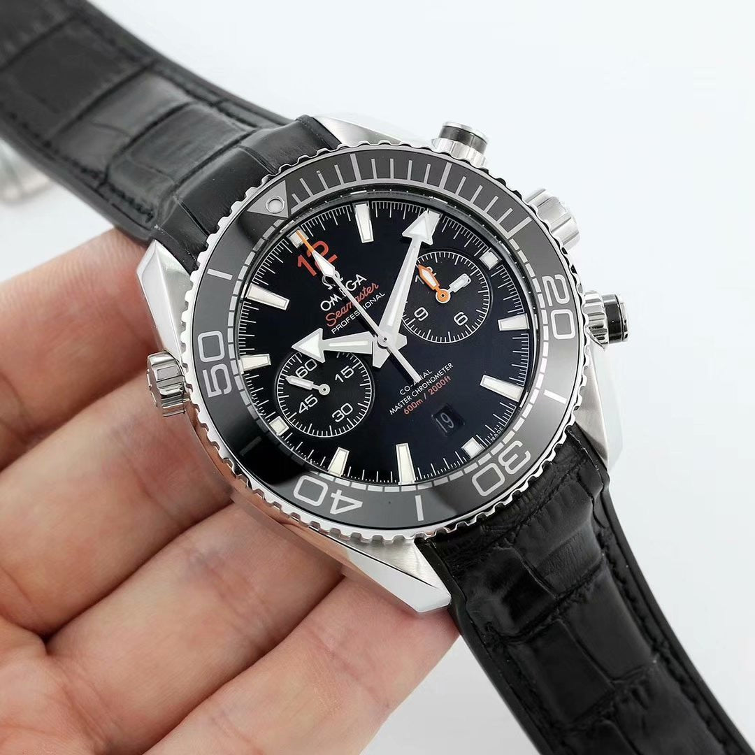 Chronograph - Selfwinding- Black Rubber- Automatic - 45.5mm