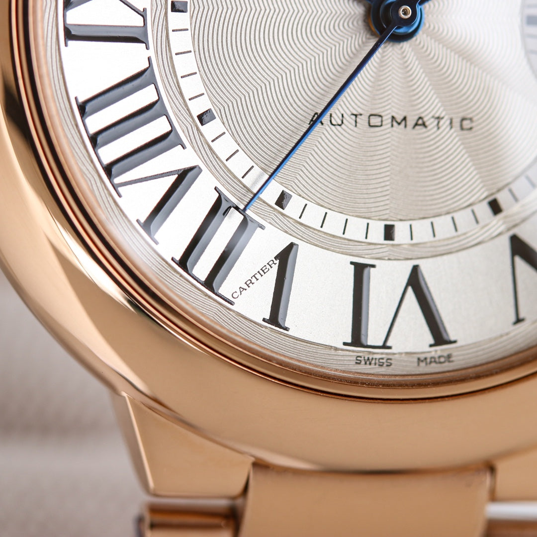 White - Rosegold - 904L Steel- Automatic - 36/42mm