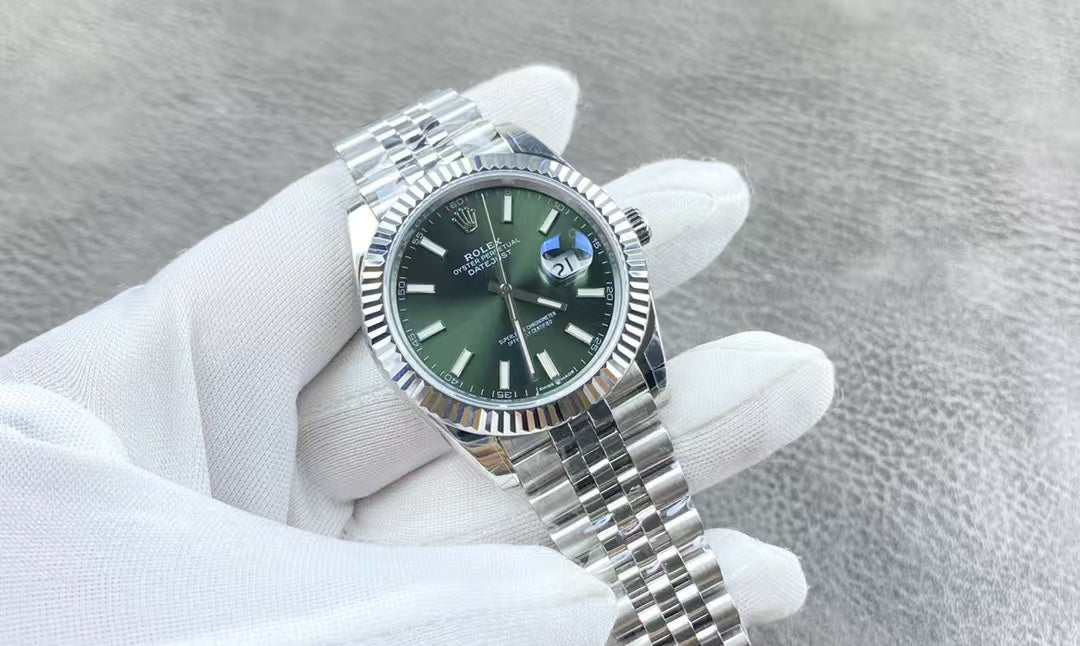 C-Factory - Green - Silver 904L Steel- Automatic - 41mm