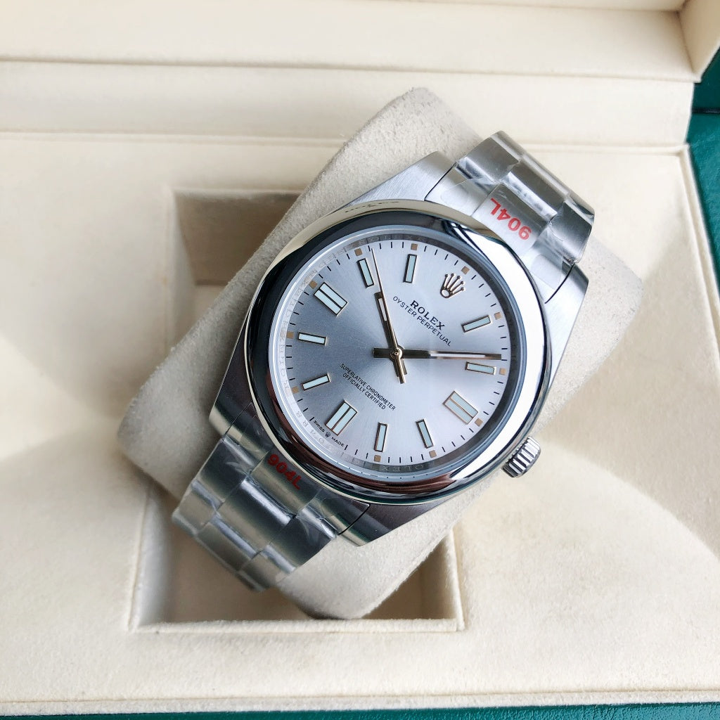 White Silver - Steel 904L Silver - Automatic-41mm/31mm