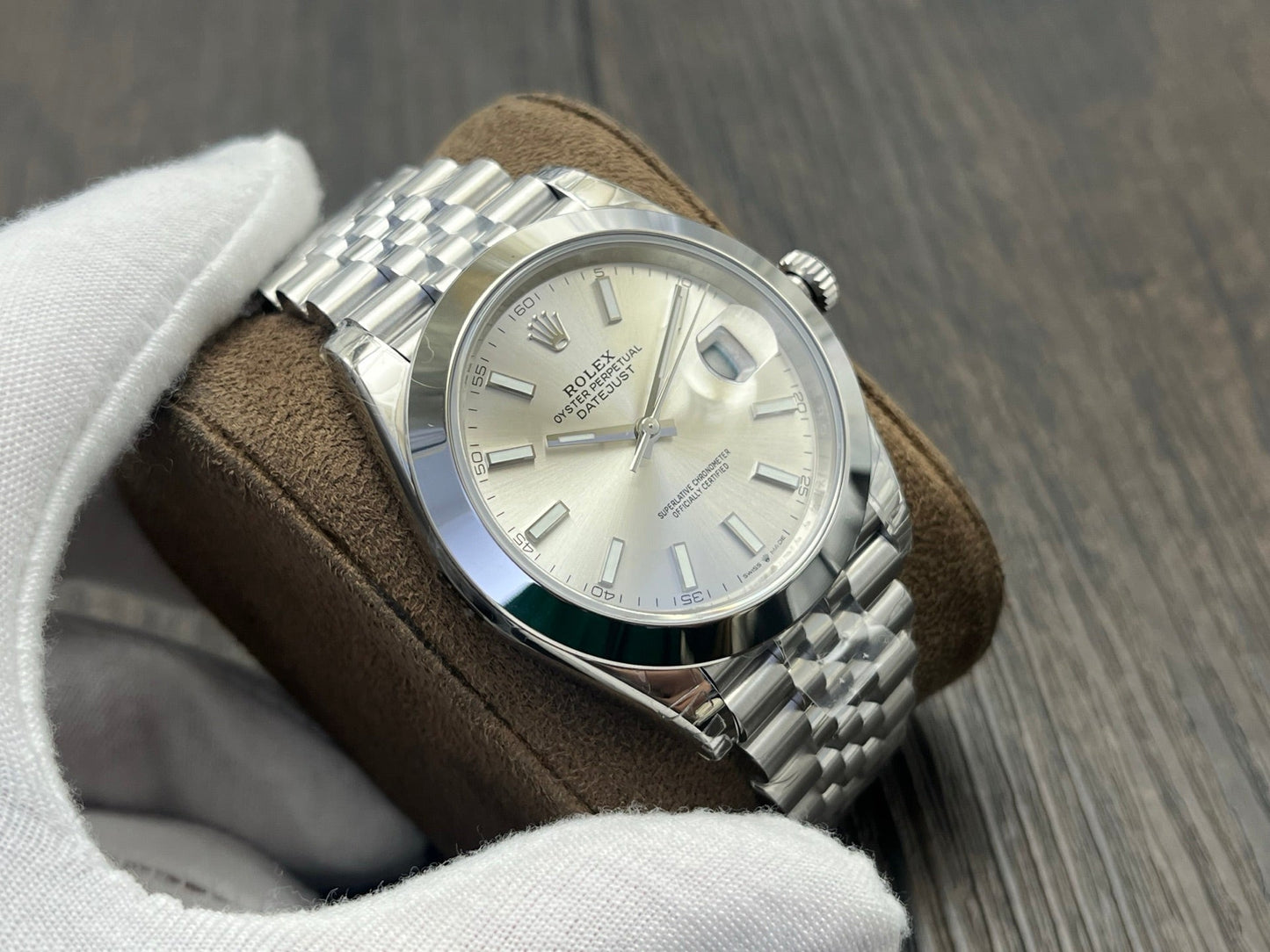 C-Factory -Silver - Smooth Bezel - Silver 904L Steel- Automatic - 41mm