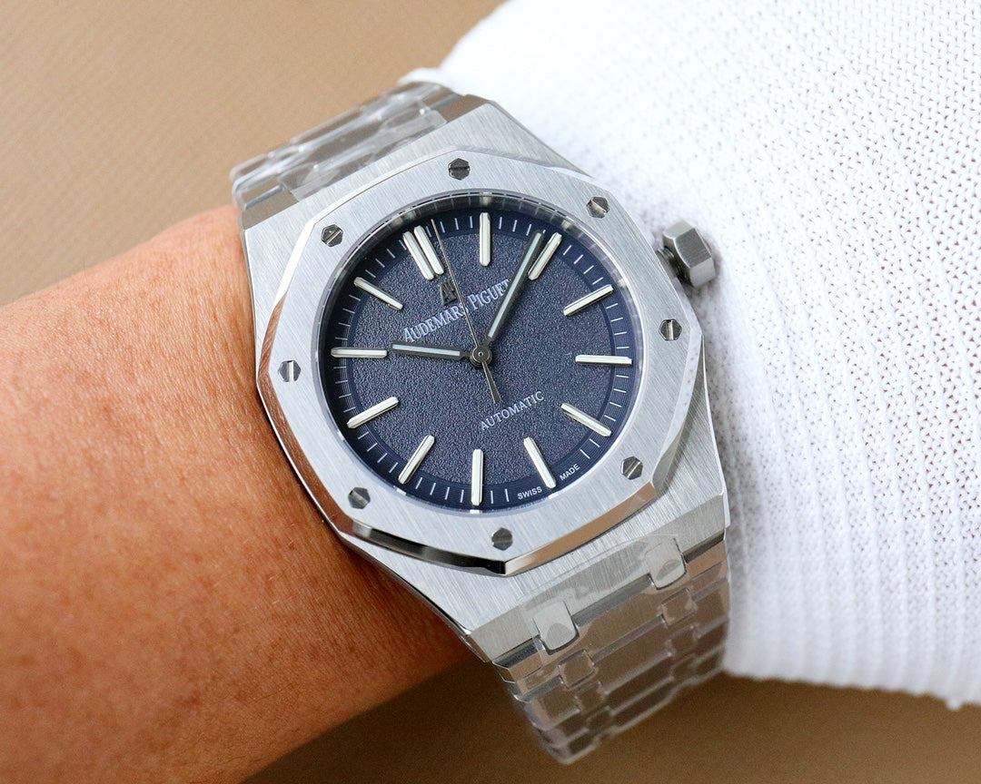 Blue frosted face - 904L Steel - Automatic - 41mm