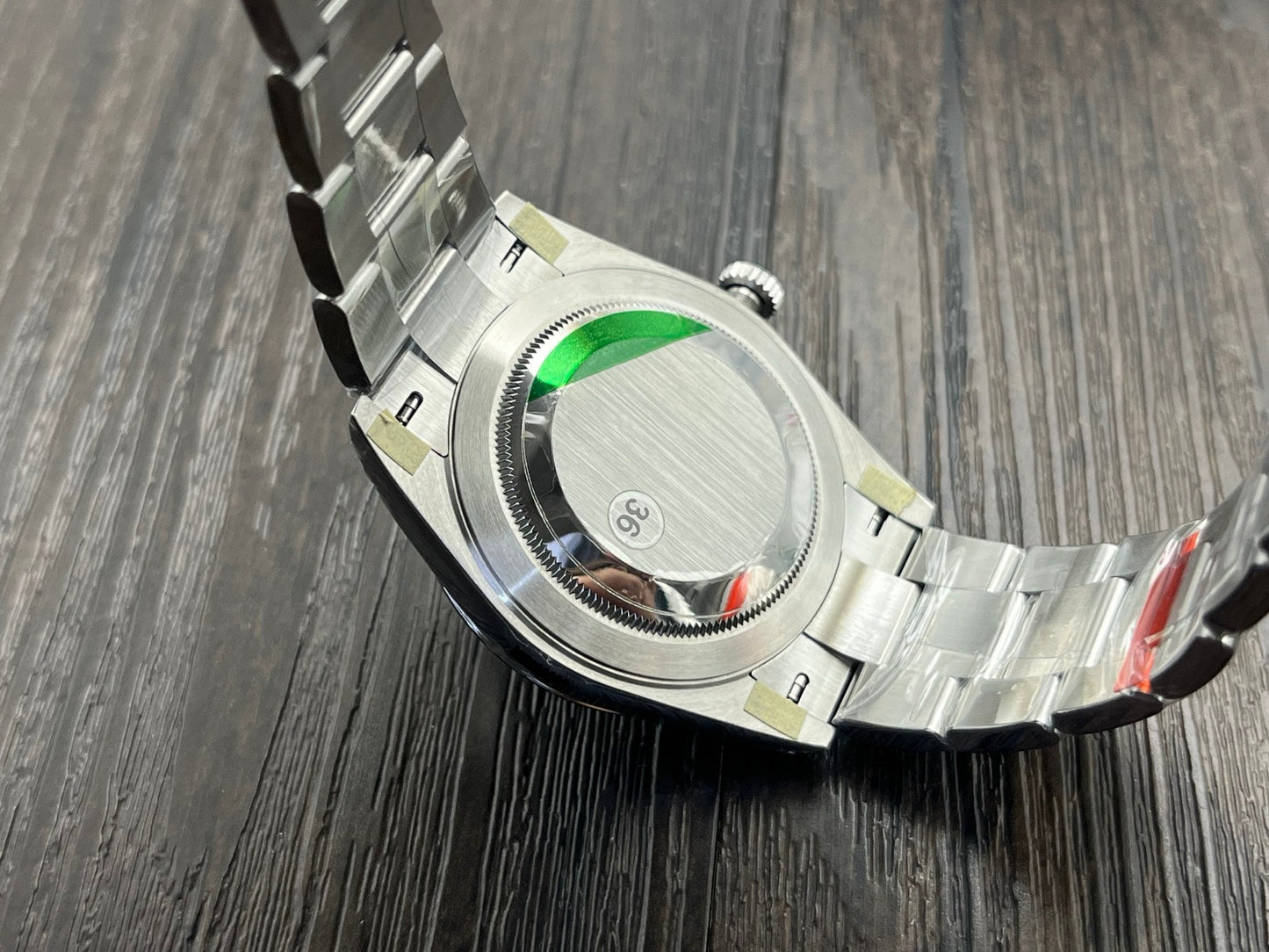 C-Factory - Black - Smooth Bezel - Silver 904L Steel- Automatic - 41mm